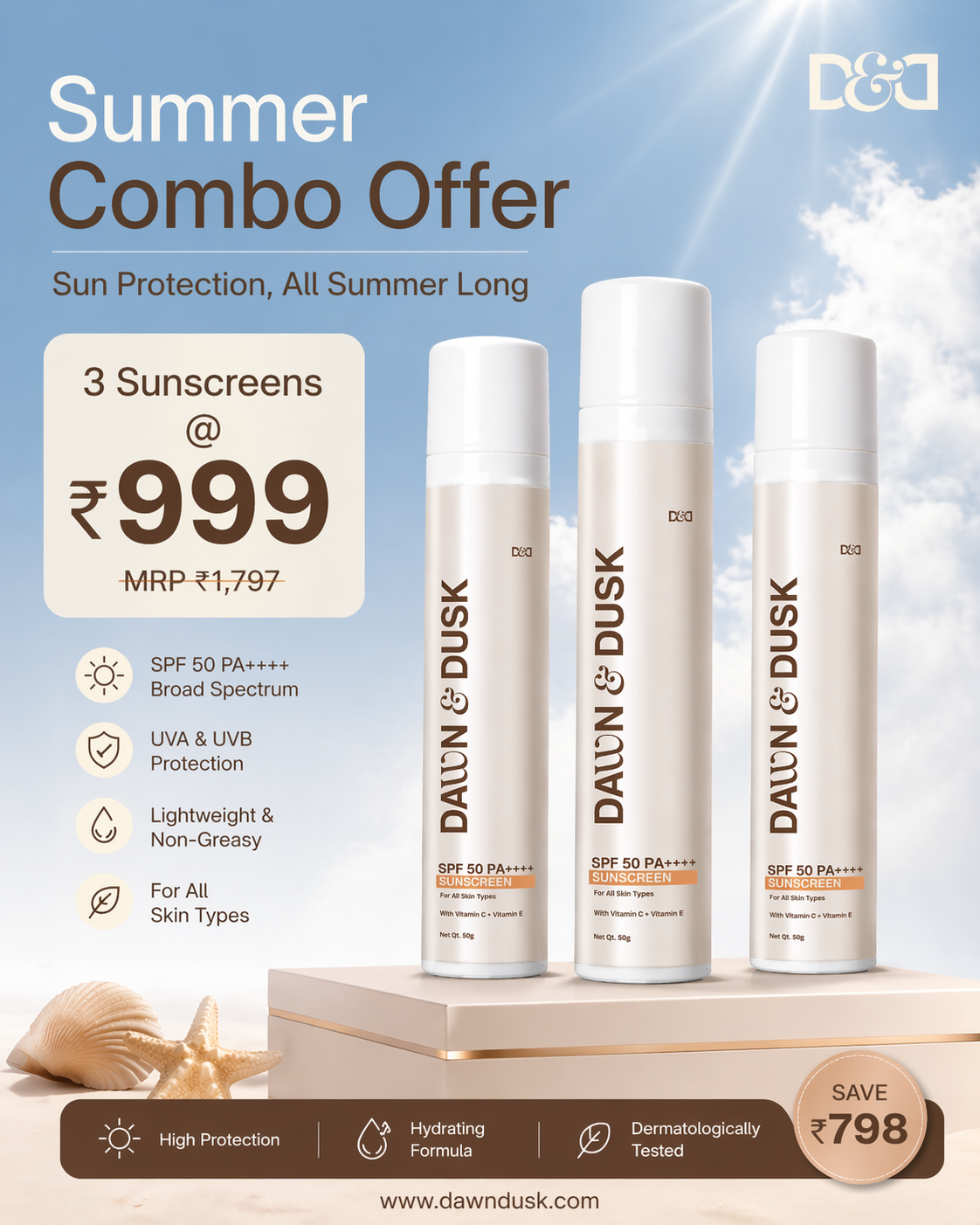 Suncreen Combo